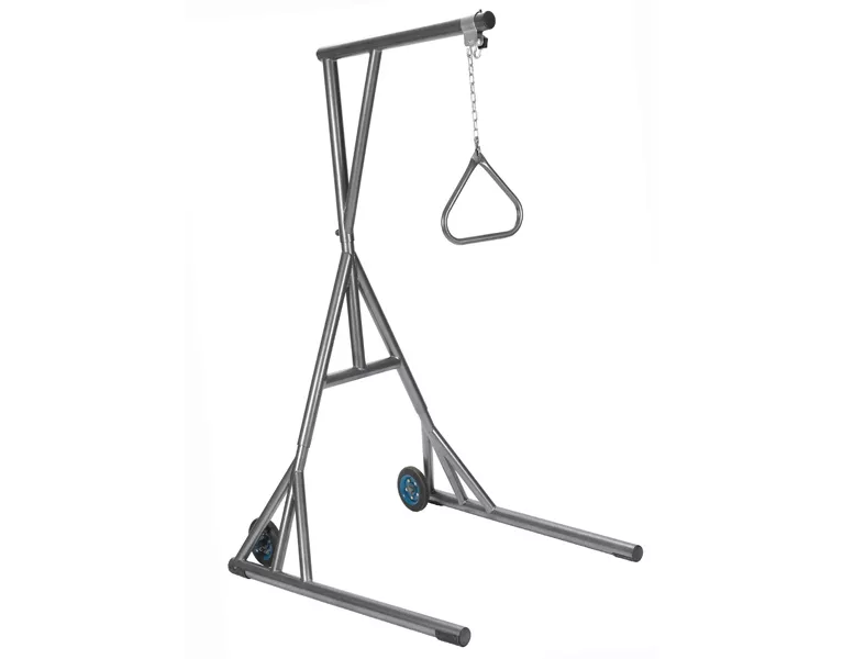 Free Standing Trapeze with Base and Wheels
