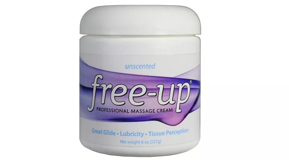 Free-Up Unscented Massage Cream, 8-ounce jar