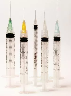 General Purpose Syringe Omnifix 5 mL Luer Lock Tip Without Safety