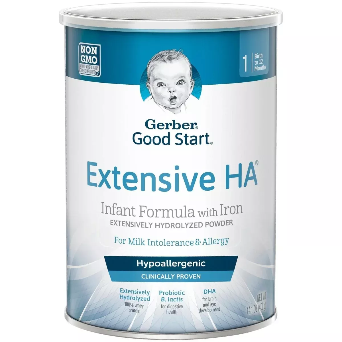 Gerber Extensive HA Powder Infant Formula, 14.1 oz. Can