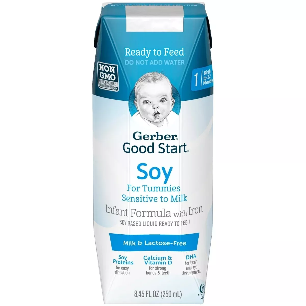 Gerber Good Start Soy Ready to Use Infant Formula, 8.45 oz. Carton