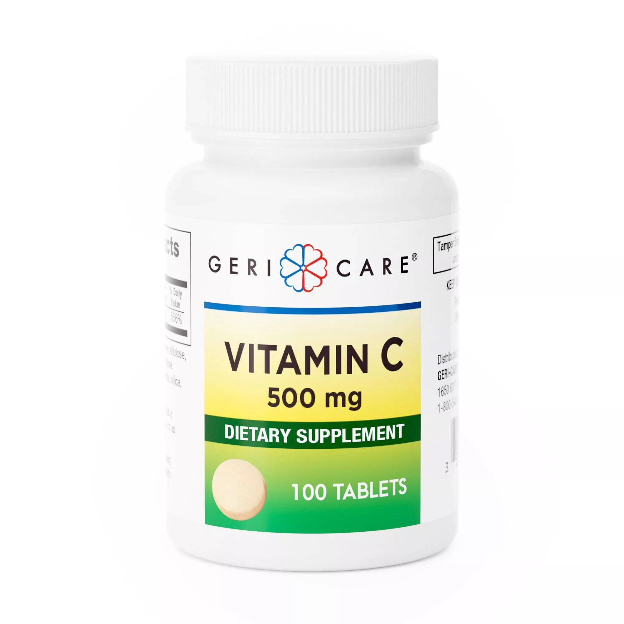 Geri-Care Vitamin C 500mg - 100 Tablets