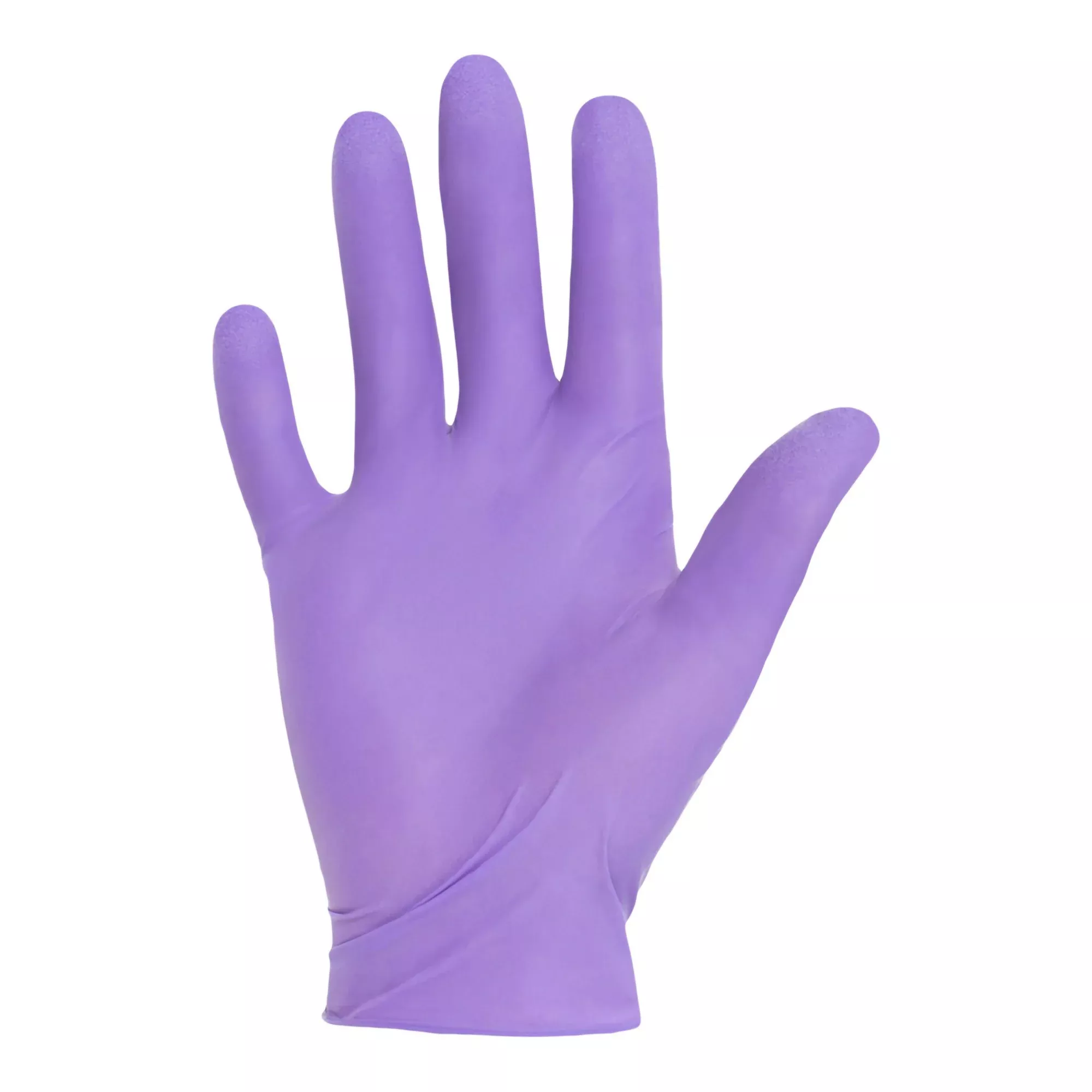 Halyard 14261 Purple Nitrile-Xtra Extended Cuff Length Exam Glove, Medium