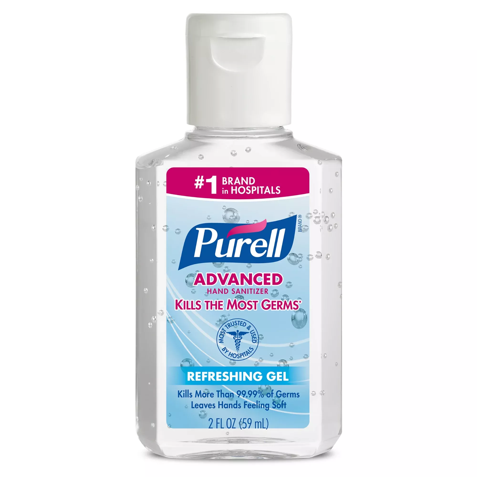 Hand Sanitizer Purell Advanced 2 oz. Ethyl Alcohol Gel Bottle