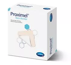 Hartmann Foam Dressing Proximel Basic 7 X 7 Inch With Border Waterproof Film Backing Acrylic Adhesive Sacral Sterile #15713115