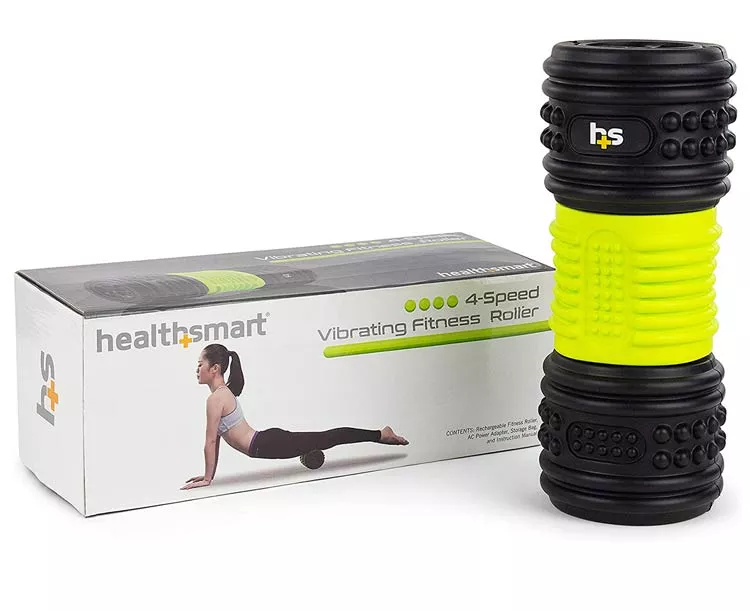 HealthSmart Massaging Foam Roller