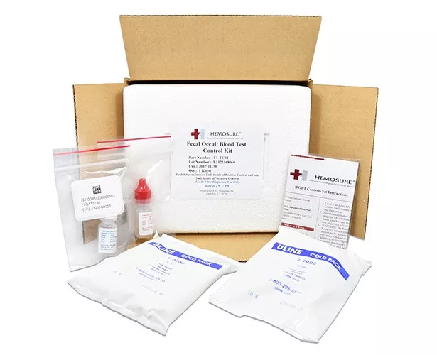 Hemosure IFOB Positive and Negative External Control Sets