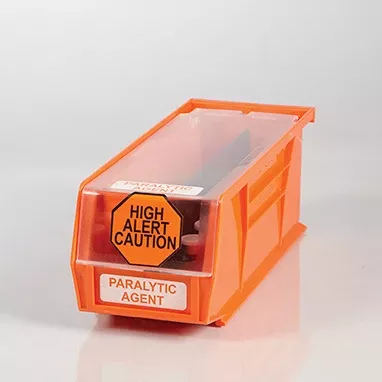 High Alert Paralytic Bin - 1401 Orange H-17354-13332
