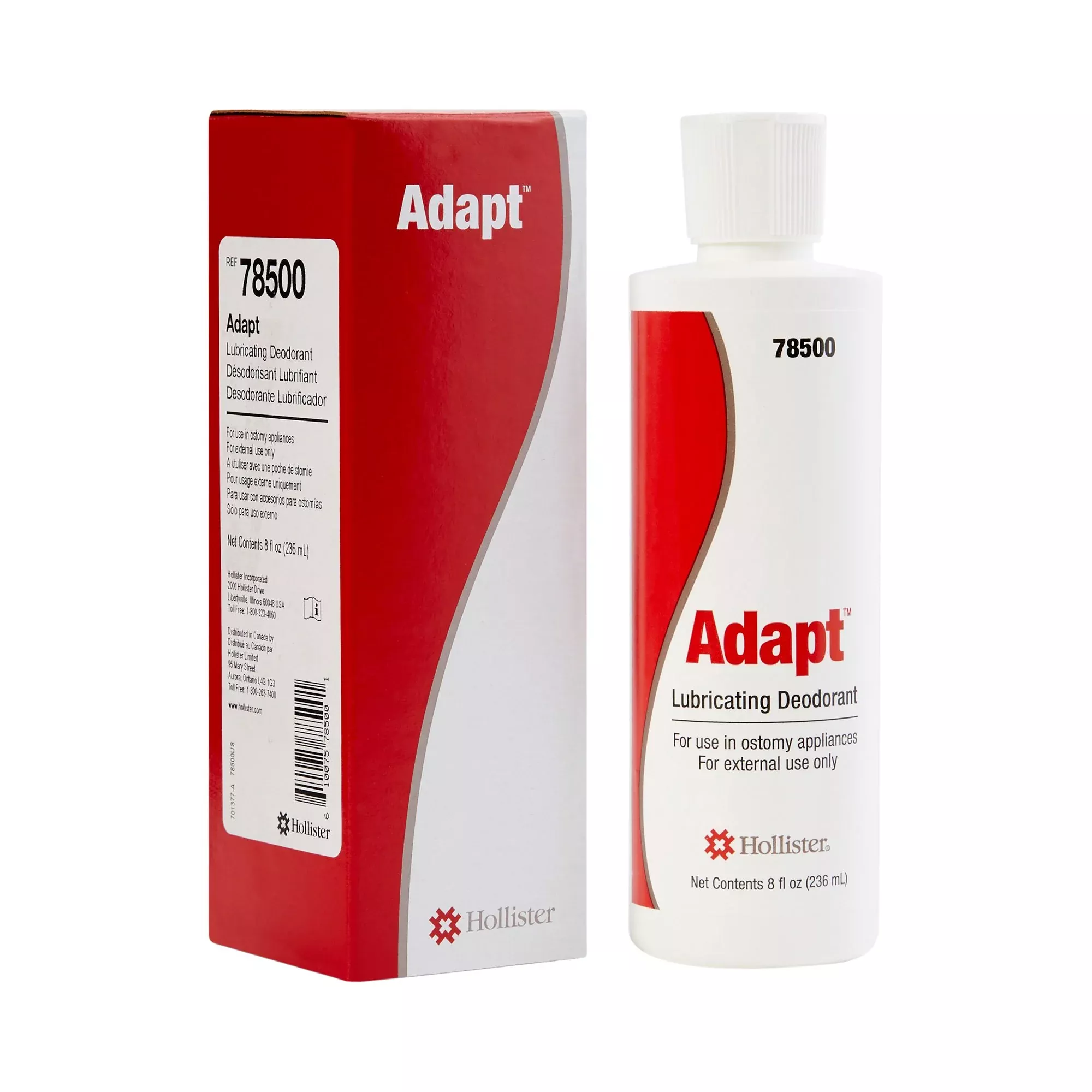Hollister Adapt Lubricating Deodorant, 8 oz