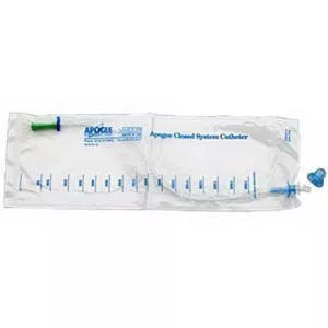 Hollister Apogee Plus Intermittent Catheter Coude Tip 14Fr, 16"