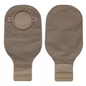 Hollister New Image Two-Piece Drainable Pouch 2-3/4" Flange, Integrated Closure, Beige