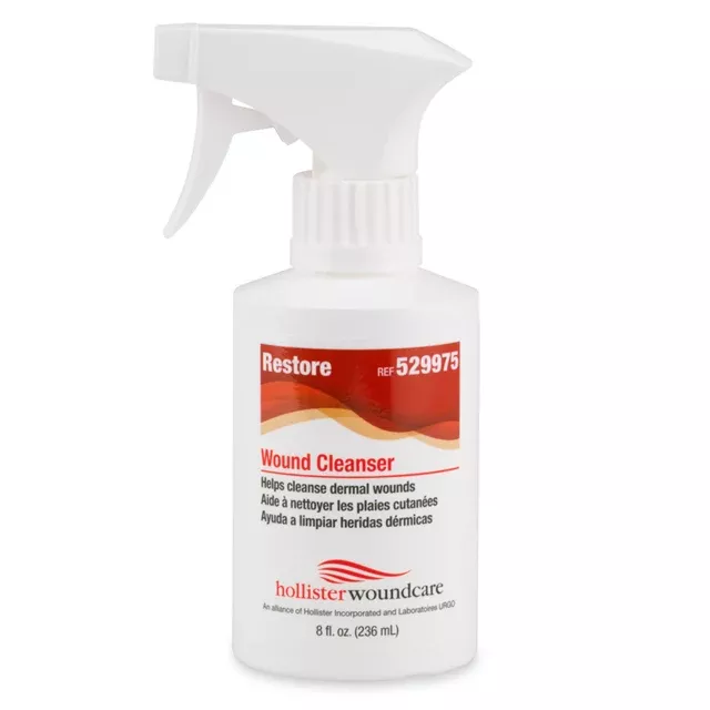 Hollister Restore™ Wound Cleanser, 8 oz Spray Bottle