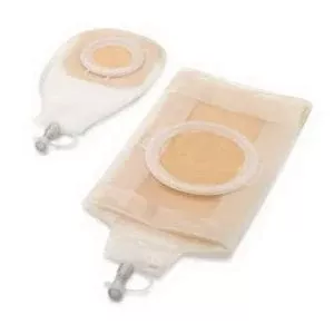 Hollister Wound Drainage Collector with Barrier, Translucent, Large