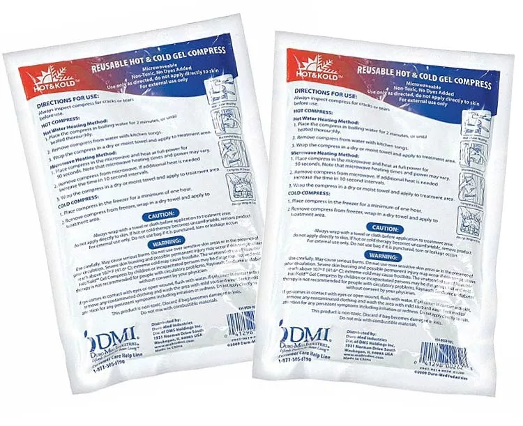 Hot / Cold Pack Reusable Gel Compress