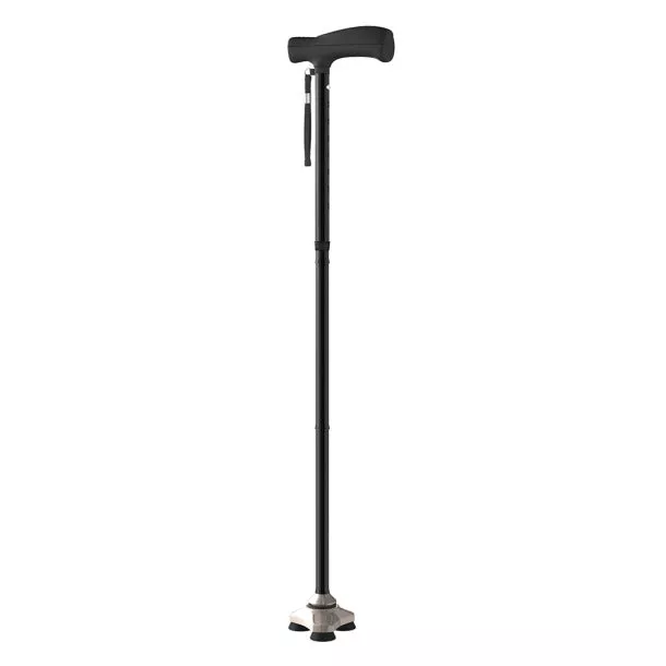 HurryCane Freedom Edition™ Folding Cane (HCANE-BK-C2)