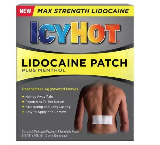 Icy Hot Max Lidocaine Pain Relief Patch