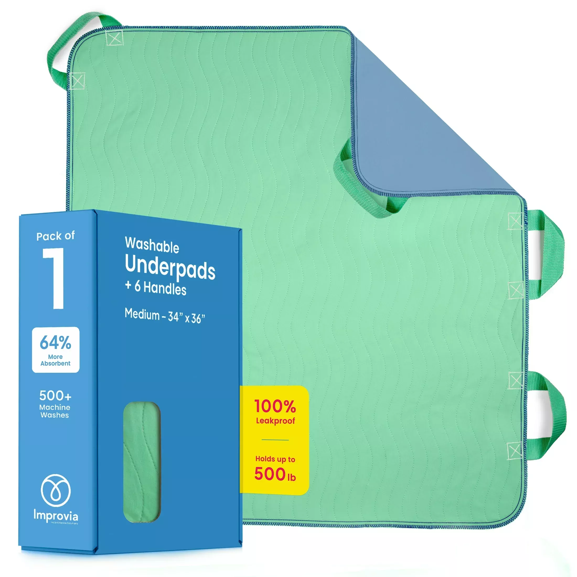 Improvia Positioning Bed Pad with Handles