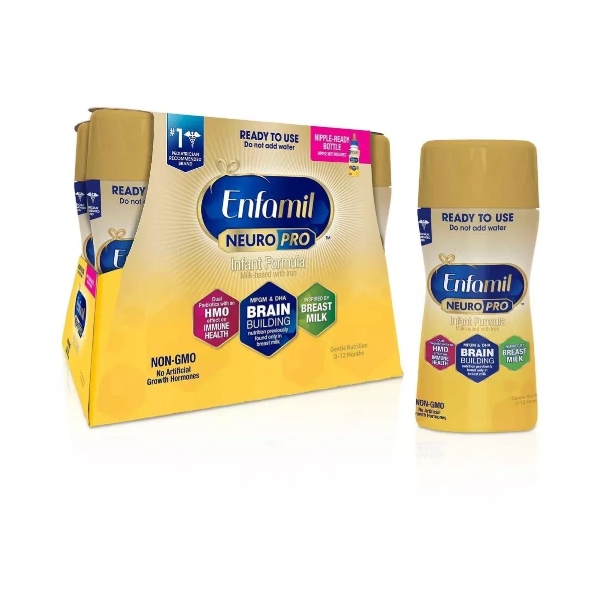 Infant Formula Enfamil NeuroPro 8 oz. Bottle Ready to Use