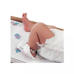 Infant Heel Warmer with Tape 4" x 4"