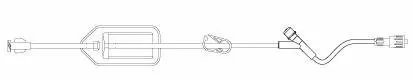 IV Extension Set Large Bore 16 Inch Tubing With Filter