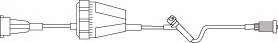 IV Extension Set SafeLine* 18 Inch Tubing Without Filter