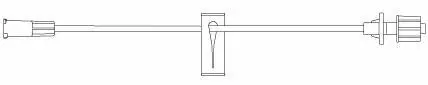 IV Extension Set Small Bore 12 Inch Tubing Without Filter