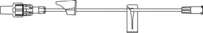 IV Extension Set SteadyCare Small Bore 7 Inch Tubing Without Filter Sterile