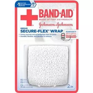 J & J Band-Aid First Aid Securflex Wrap 2" x 2.5 yds