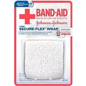 J & J Band-Aid First Aid Securflex Wrap 3" x 2.5 yds