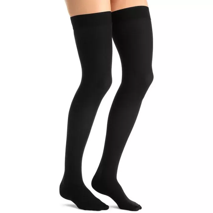 Jobst Opaque 20-30 mmHg Closed Toe Thigh High Compression Stockings