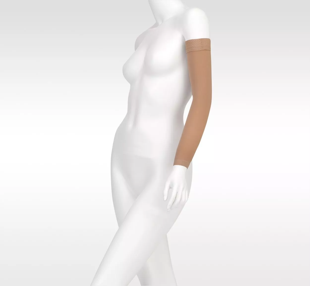 Juzo 2001 Soft 20-30 mmHg Silicone Border Regular Max Dream Arm Sleeve