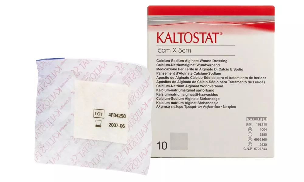 KALTOSTAT Calcium Sodium Alginate Dressing 2" x 2"