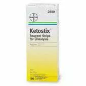 Ketostix Urine Reagent Strip, 50/EA