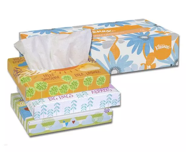 Kleenex Facial Tissue, 2-ply
