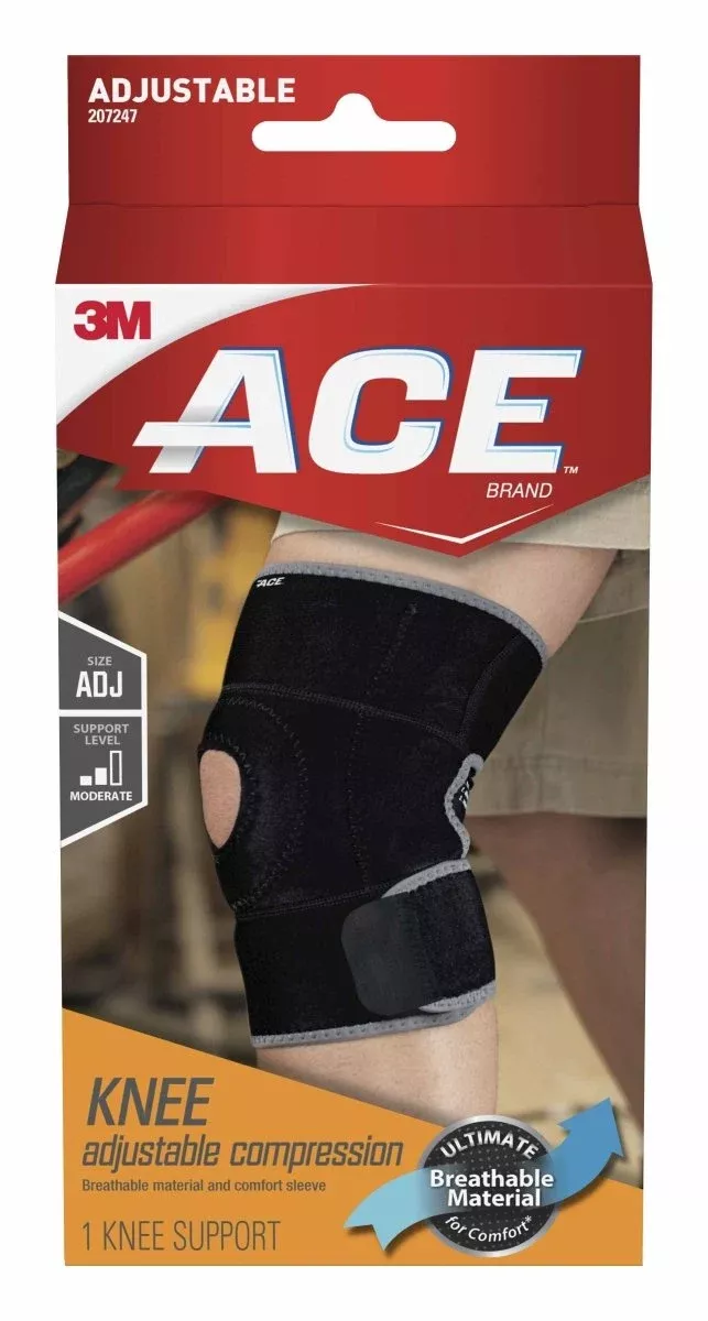 Knee Brace 3M Ace One Size Fits Most Left or Right Knee