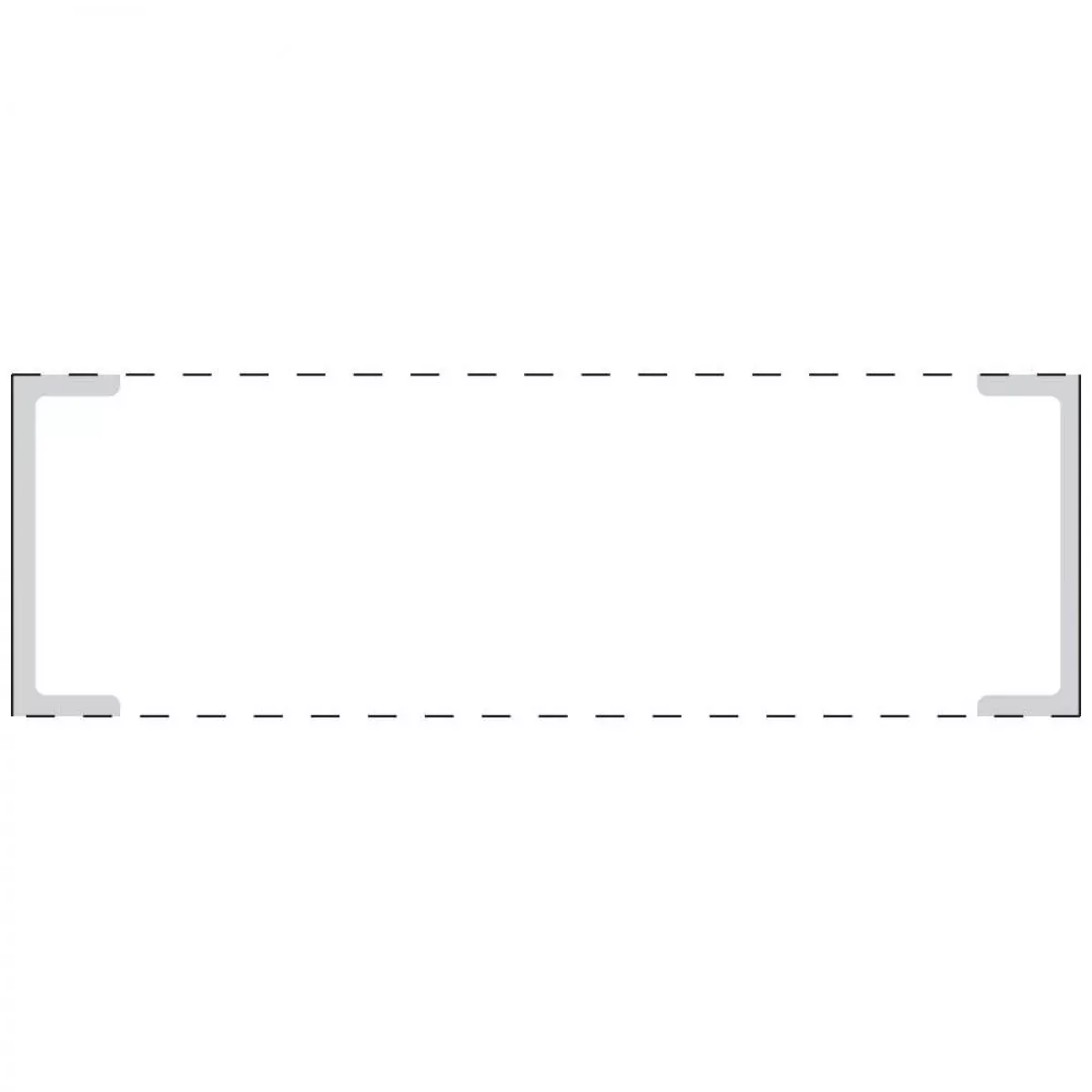 Label Cerner Direct Thermal Paper Permanent 3" Core 3 X 1" White 5000 Per Roll, 2 Rolls Per Case