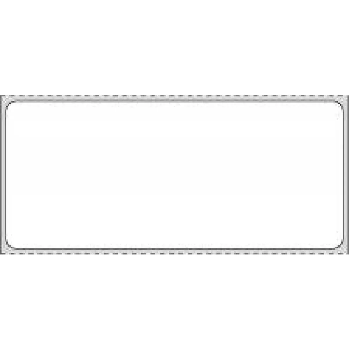 Label Direct Thermal Paper Permanent 1" Core 4" X 1 3/4" White 1200 Per Roll, 8 Rolls Per Case