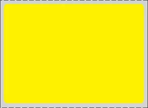 Label Direct Thermal Paper Permanent 3" Core 3 1/2" X 2 1/2" Yellow 2000 Per Roll, 8 Rolls Per Case