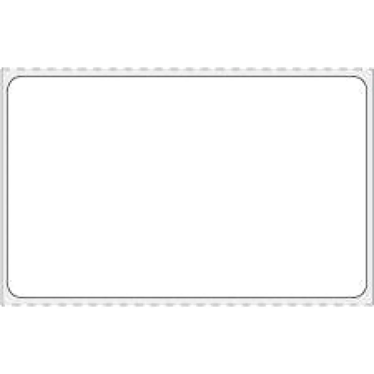 Label Direct Thermal Paper Permanent 3" Core 3 1/4" X 2" White 2500 Per Roll, 8 Rolls Per Case