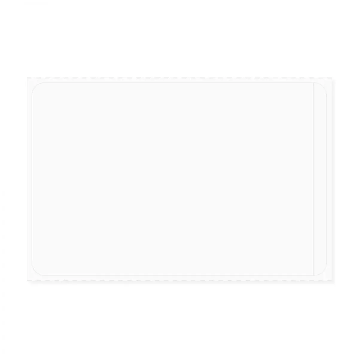 Label Direct Thermal Piggyback Paper Permanent 3" Core 3 X 2" White 1500 Per Roll