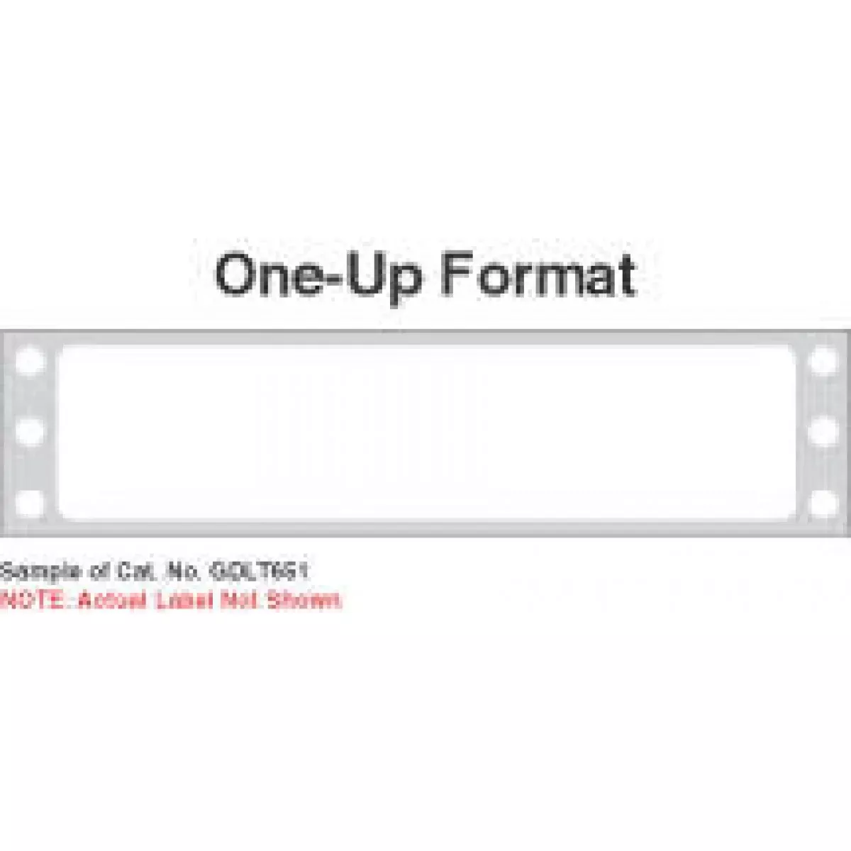 Label Dot Matrix Paper Permanent 2 1/2" X 15/16" White 5000 Per Case
