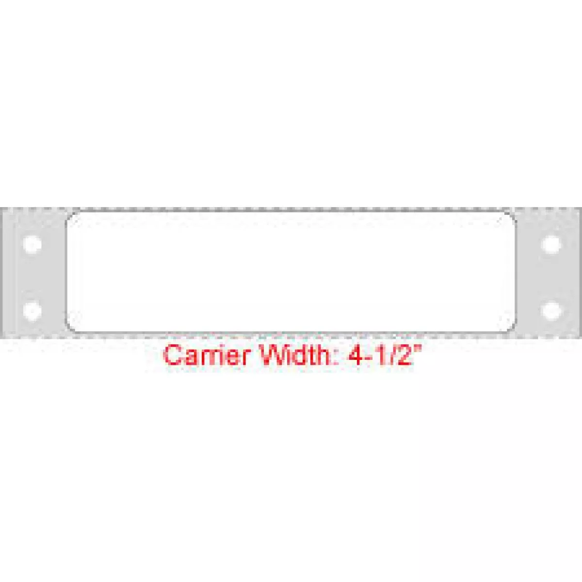 Label Dot Matrix Paper Removable 3 1/2" X 15/16" White 5000 Per Case