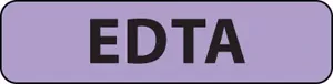 Label Paper Permanent Edta 1" Core 1 1/4" X 5/16" Lavender 760 Per Roll