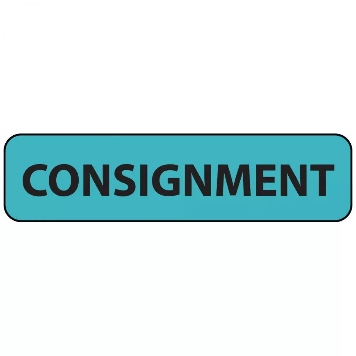 Label Paper Removable Consignment 1" Core 1 1/4" X 5/16" Blue 760 Per Roll