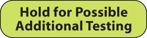 Label Paper Removable Hold For Possible 1" Core 1 7/16" X 3/8" Fl. Chartreuse 666 Per Roll