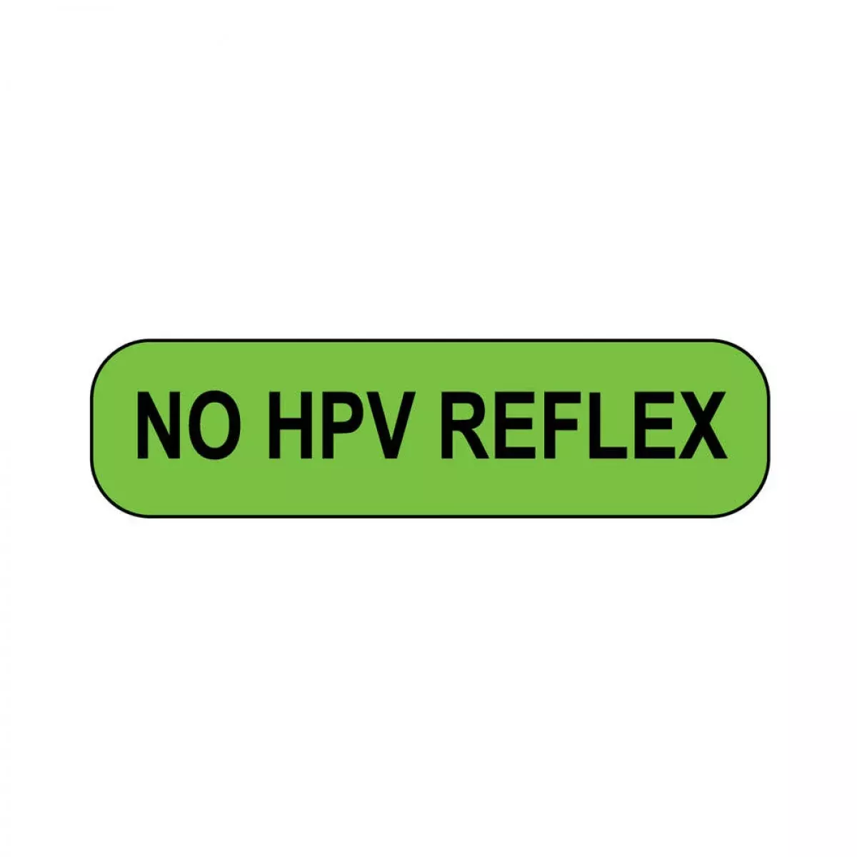 Label Paper Removable No Hpv Reflex 1" Core 1 7/16" X 3/8" Fl. Green 666 Per Roll