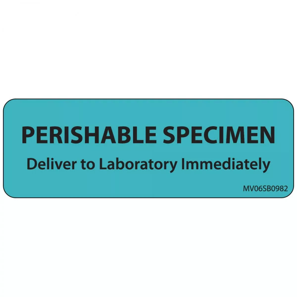 Label Paper Removable Perishable Specimen 1" Core 2 15/16" X 1 Blue 333 Per Roll