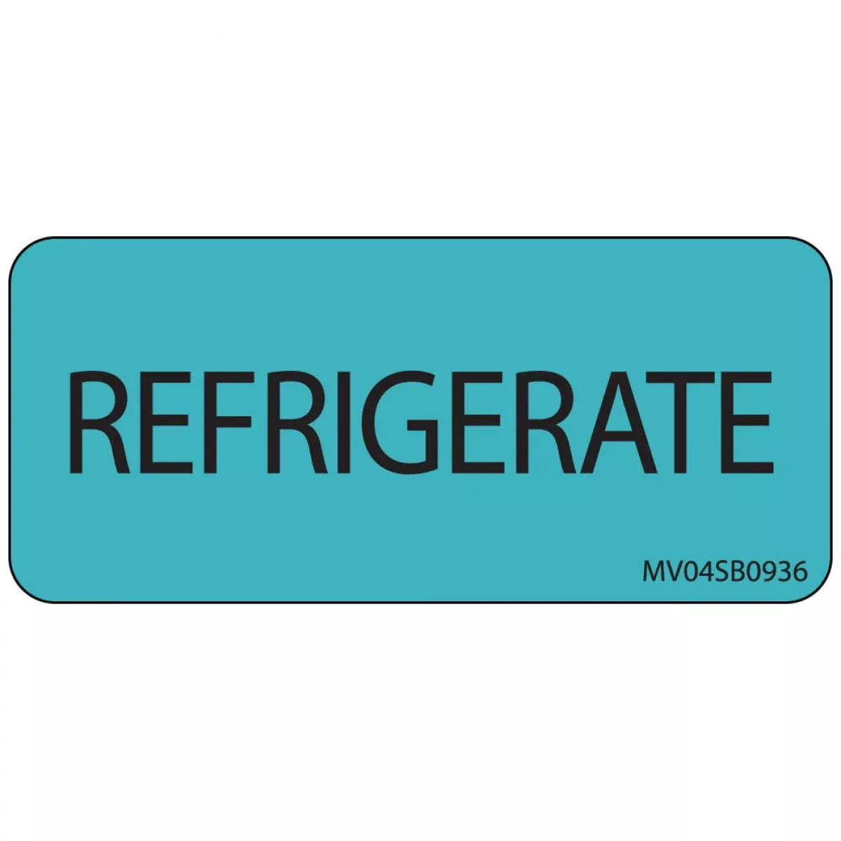 Label Paper Removable Refrigerate 1" Core 2 1/4" X 1 Blue 420 Per Roll