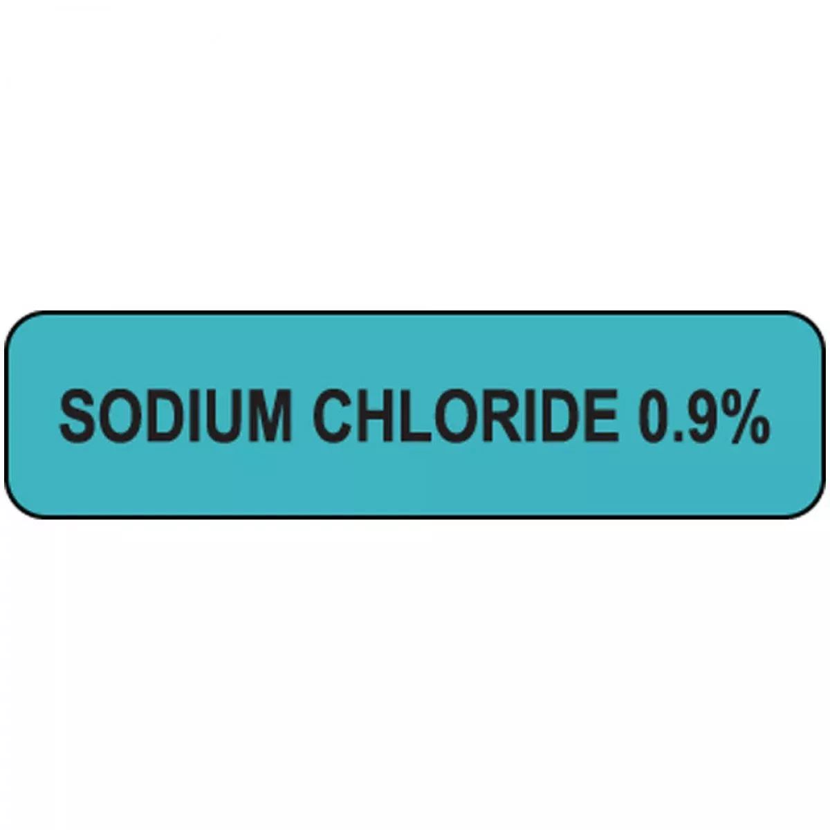 Label Paper Removable Sodium Chloride 1" Core 1 1/4" X 5/16" Blue 760 Per Roll