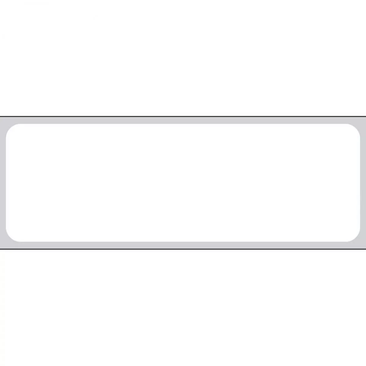 Label Robot-Rx Direct Thermal Paper Removable 3" X 1" White - 2130 Per Roll, 2 Rolls Per Box